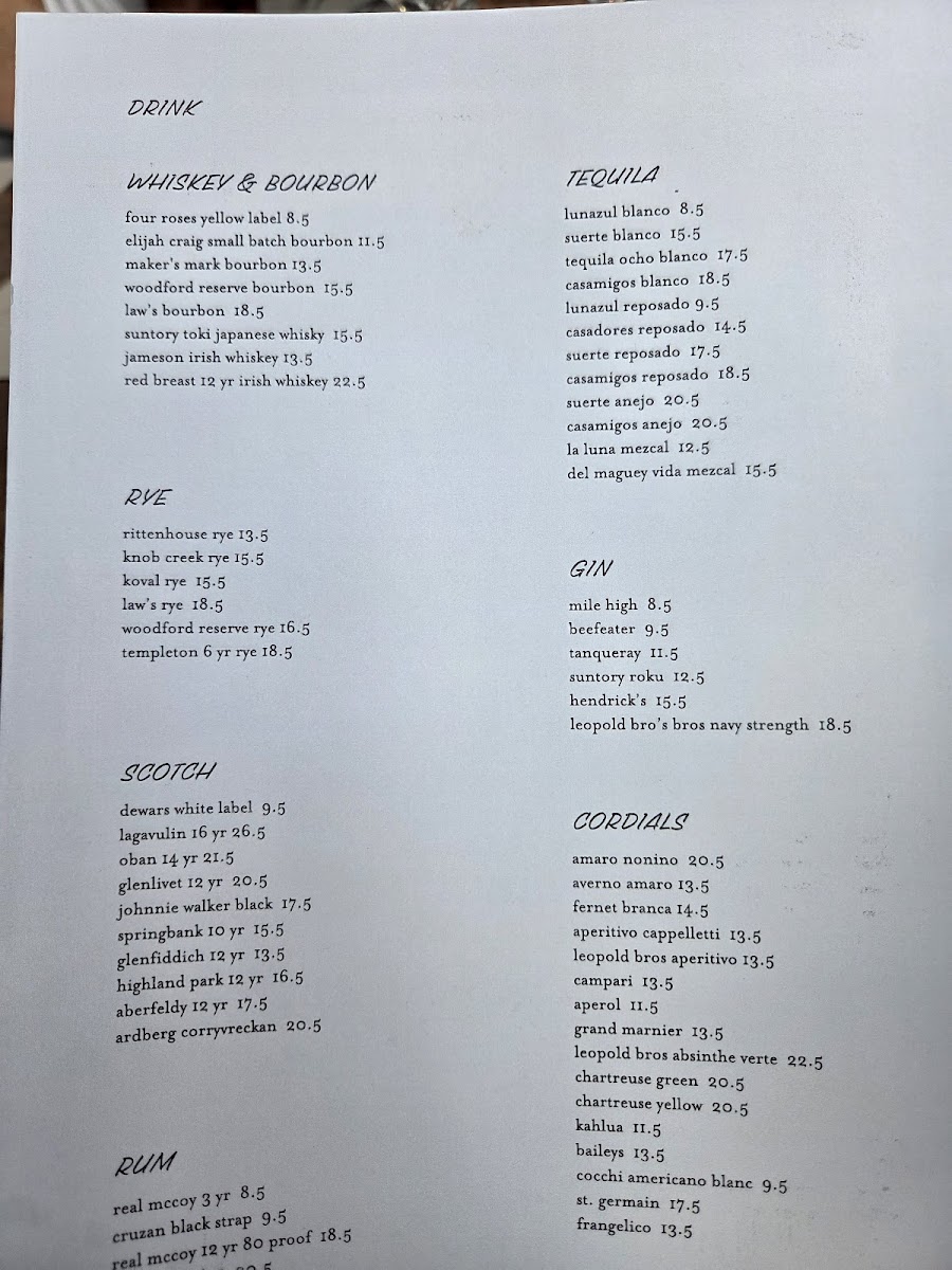 The Kitchen American Bistro Menu - Image 3