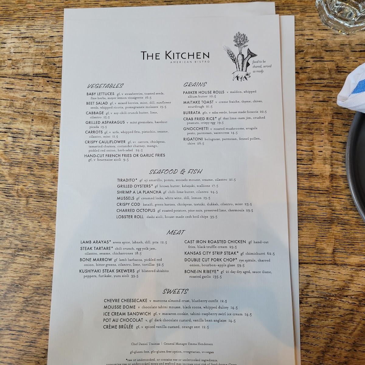 The Kitchen American Bistro Menu - Image 6